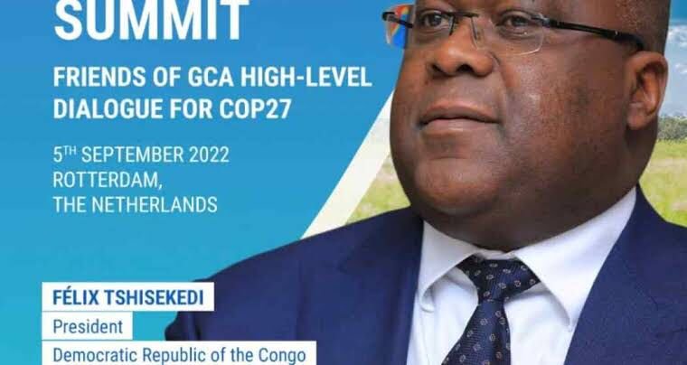 Rotterdam /Sommet Africain sur l’adaptation climatique : Félix Tshisekedi déplore l’absence des pays industrialisés et pollueurs .