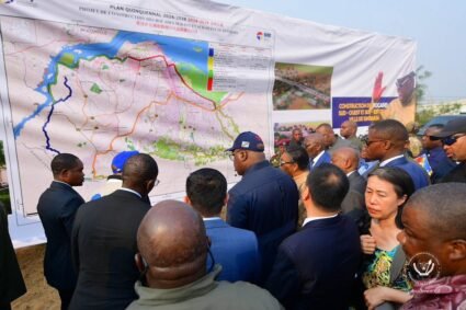 Kinshasa : Félix Antoine TSHISEKEDI lance les travaux de construction de la rocade qui va relier les parties Sud-Est et Sud-Ouest de la capitale congolaise