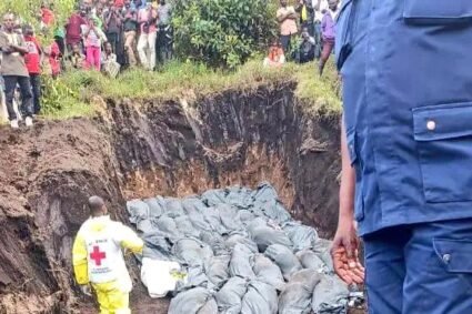 Ituri : Inhumation dans des conditions inhumaines pour une trentaine de victimes des miliciens CODECO à Djugu