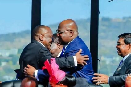 Investiture de Cyril Ramaphosa : Sur place à Pretoria le Président Félix Antoine TSHISEKEDI félicite son homologue