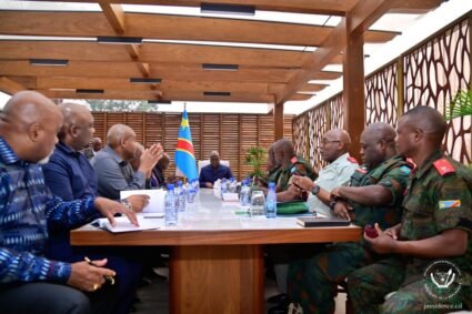 RDC-SECURITÉ : le Chef de l’État a présidé la deuxième réunion de la Task Force élargie du Haut-Commendement des Forces armées