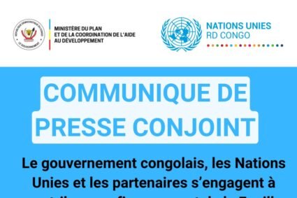 Le Sud-Kivu se prépare à prendre le relais de la MONUSCO : Un financement de 57 millions de dollars mobilisé